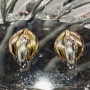 Savvy Cie 18K Tricolor Vermeil Waterfall Studs